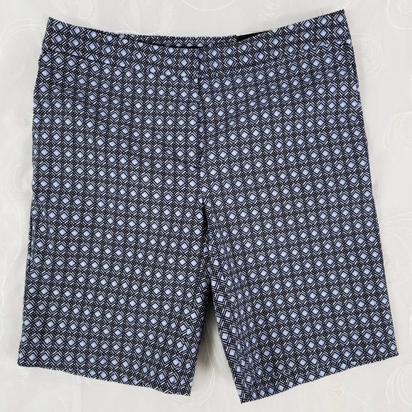 Mario Serrani Sz 2 Bermuda Shorts Comfort Blue - Picture 2 of 7